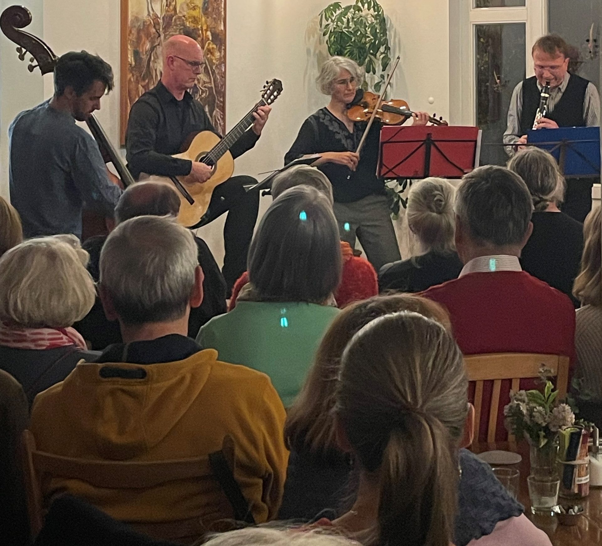 Ganz nah und dicht gedrängt