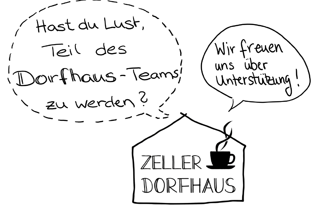 Ehrenamt im Zeller Dorfhaus bringts!